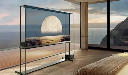 透明OLED互动展示柜